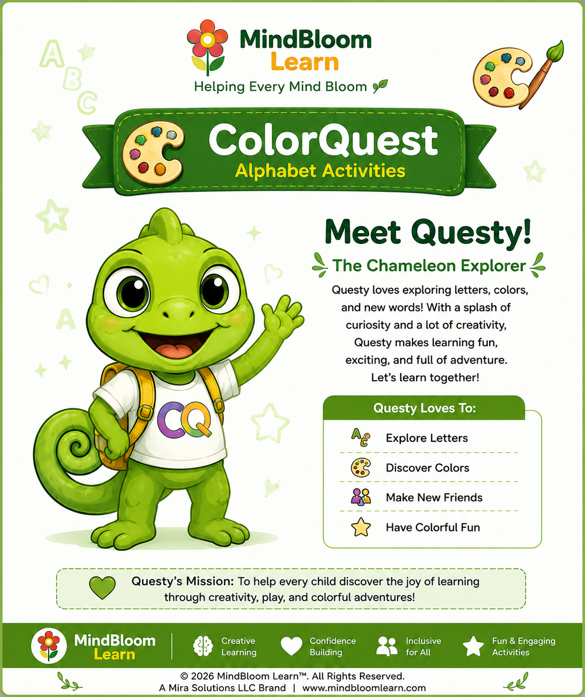 Questy mascot